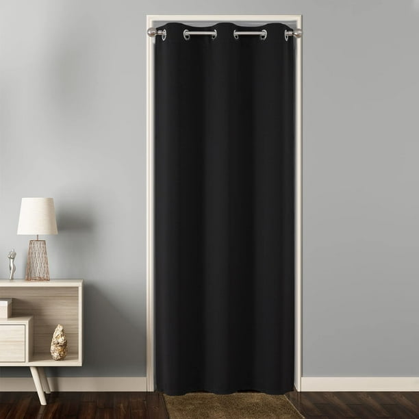 Cortina opaca Joydeco para privacidad en la puerta, 198 cm