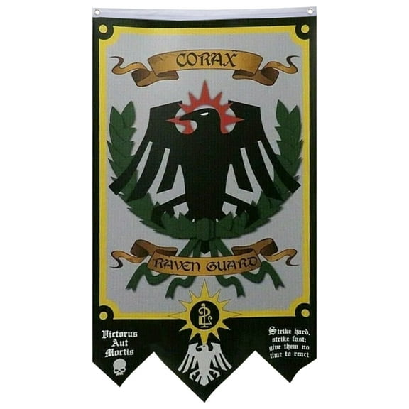 Raven Guard 2nd Flag Banner Home Yard Garden Decor 30x50in