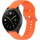 thumbnail image 4 of Silicone watch bands for replacement wristbands, quickrelease strap, sweatresistant red/outdoor, solid color (Getaway Solids), 4 of 5