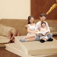 thumbnail image 4 of Heartwarming Family Resin Figurine Set, Adorable Sculptures for Home Decor, Perfect Easter Gifts for Mother's Day, Father's Day and Housewarming, Resin Statues that Celebrate Family Bonds, 4*3*3in, C, 4 of 6