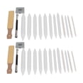 thumbnail image 1 of Paper Blending Stumps, Practical Comfortable Grip Strong Friction 2 Sets Blending Stumps Tortillions  For Student Artist, 1 of 8