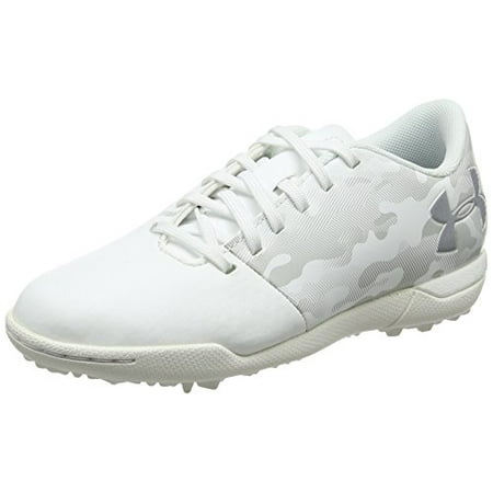 Under Armour Spotlight Turf Jr. Soccer Shoe 100/White, 3