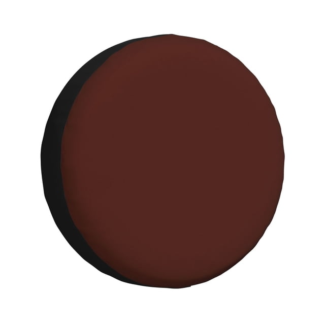 Fotbe Brown Funda de Llanta de Repuesto con Estampado, Engrosada, Ajuste Universal para Jeep, Remolque, RV, SUV, Camión-16 inch
