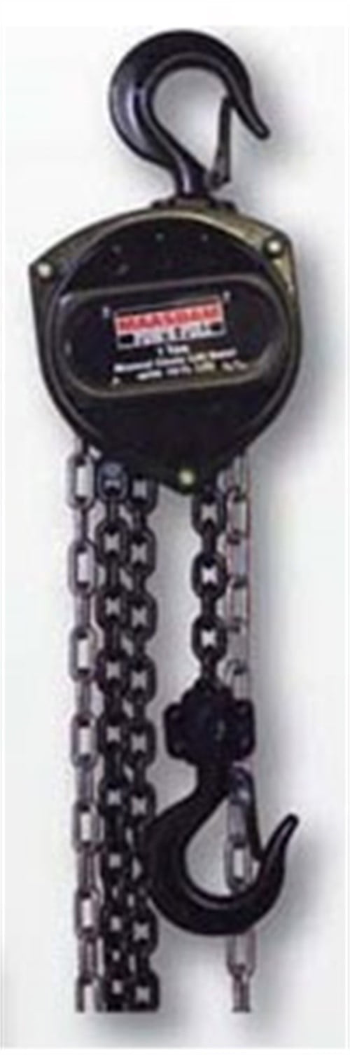 Maasdam 48500 Manual Chain Hoist 1/2 Ton Black 
