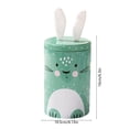 thumbnail image 3 of AURIGATE Easter Bunny Tin Canister 4.13×6.3in, Cute Rabbit Shaped Metal Storage Container, Festive Candy Jar & Gift Box for Easter & Spring, 3 of 6