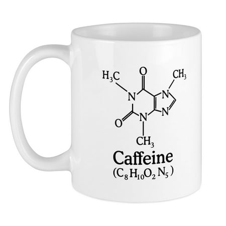 

CafePress - Caffeine Chemistry Mug - Ceramic Coffee Tea Novelty Mug Cup 11 oz