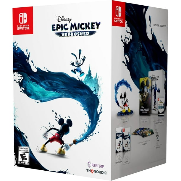 Disney Epic Mickey: Rebrushed Collector's Edition NSW Walmart