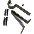 thumbnail image 3 of Urbanest Adjustable Rod Bracket, up to 1 1/8" Rod, Antique Gold, Set of 2, 3 of 5