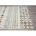 thumbnail image 4 of Abani Casa Collection 6' x 9' Multicolor Moroccan Linear Modern Area Rug, 4 of 5