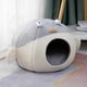 thumbnail image 2 of Sweet Cat Bed Warm Cat Nesk Round Pets Slee Cave Kitten Beds And S Soft Kitten Lounr Cush Cat#39;s Accessories, 2 of 5