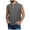 Grey, variant on PIOMLL Mens Tshirts Fashion Sanding Pocket Lambswool Buckle Composite Khaki Graphic T-Shirts 3XL