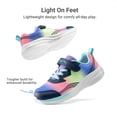 thumbnail image 2 of DREAM PAIRS Kids' Lightweight Athletic Sneakers Breathable Mesh Running Shoes with Hook-and-Loop Strap Comfortable Non-Slip Walking Shoes for Boys & Girls, 2 of 5