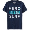 thumbnail image 1 of Camiseta gráfica Aeropostale 1987 Surf para hombre azul XS, 1 of 1