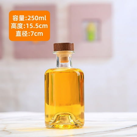 

Empty Glass Wine Bottle Liquor Bottle Reusable Airtight Glass Bottle for Party