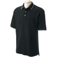 thumbnail image 2 of Devon & Jones Men's Tipped Perfect Pima Interlock Polo, 2 of 4