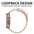 thumbnail image 5 of LEIXIUER Alpine Loop for Apple Watch Bands 49mm 42mm 44mm 45mm ,Textile Nylon Rugged Alpine Loop with Metal G‑Hook for Apple Watch Ultra/SE/ Series 8/7/6/5/4/3/2/1, 5 of 9