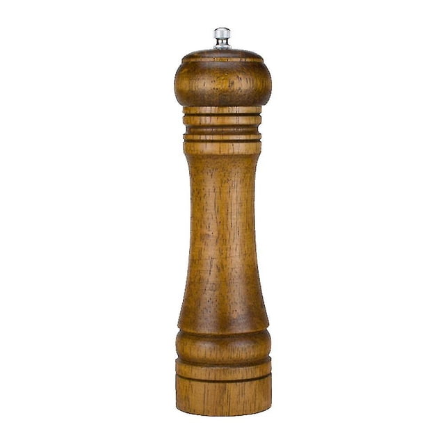 Molinillo de sal y pimienta de madera maciza Molinillo de pimienta