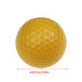 thumbnail image 2 of Greeniant 10 piezas 1 Juego de pelotas de Golf colorido pequeño accesorio de Golf portátil práctica pelota flotante para entrenadores usuarios adultos Golf amarillo Greeniant OD003040-03, 2 of 6