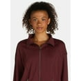 thumbnail image 4 of Avia Women's Seamed Vented Jacket with Zip Pockets, Sizes XS-XXXL, 4 of 5