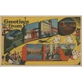 thumbnail image 3 of Greetings from Reno, Nevada - Vintage Halftone (12x18 Art Print, Wall Decor Travel Poster), 3 of 3