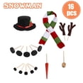 thumbnail image 1 of Christmas Snowman Decorating Making Kit Outdoor Fun Christmas Winter Holiday Party Snowman DIY Making Kit Decoration Gift, 1 of 1