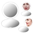 thumbnail image 4 of Espejo de Maquillaje Led de Doble Cara Conumo de 10X, Herramienta Cosmética Portátil de Bolsillo, 12 LED para una Visión Clara, Ahorro de Energía, 4 of 7