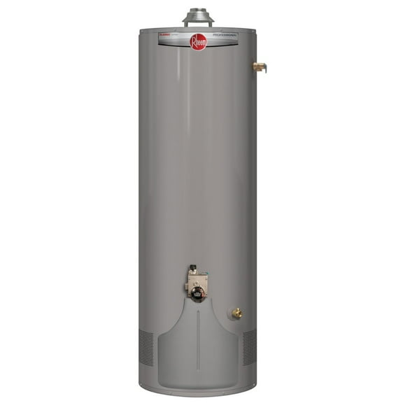 Rheem 3584631 Professional Classic Ultra Low Nox 40 Gal. Tall 6-Year Natural Gas Tank Water Heater With Top T And P Valve
