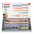 thumbnail image 5 of Juego Cuchillos Cocina Acero Inox Y Cerámica Tijeras Pelador Pastel, 5 of 5