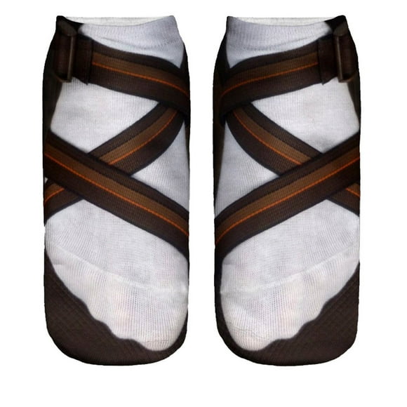 Multi-color Stockings 3D Pattern Manicure Print Socks Funny Hidden Running Socks Women Personalized