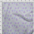 thumbnail image 4 of oneOone Polyester Spandex Light Blue Fabric Floral Fabric For Sewing Printed Craft Fabric By The Yard 56 Inch Wide, 4 of 4