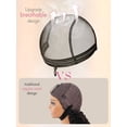 thumbnail image 6 of LUVME V Part 14" Half Wig Drawstring Yaki Straight U Part 100% Real Human Hair Virgin Glueless Natural Color for Women, 6 of 9