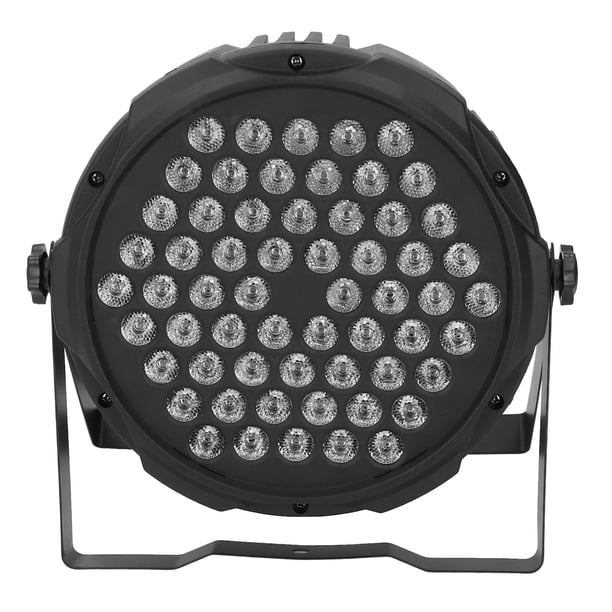 Luces De Escenario LED, Luz De DJ RGB A Todo Color Con 4 Modos Operativos, Control De Voz DMX512 60x3W RGB Luz De DJ A Todo Color Para Actuaciones Y Conciertos