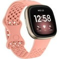 thumbnail image 1 of Breathable Silicone Sweatproof Sports Strap With Perforated Design Designed For Versa 3 And Sense Models Watch Unisex Man for Men Car Men Watched Outdoor Watch Skx007 Digital Mens Watch Solar Power, 1 of 4