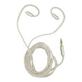 thumbnail image 2 of Cable de cobre plateado para auriculares, repuesto de 8 hilos trenzados, Cable de sonido para auriculares SE215 SE315 para UE900, 2 of 8
