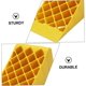 thumbnail image 5 of 1 piece tire stopper made of plastic, nonslip vehicle block, practical ramp for tire support, suitable for various vehicle types., 5 of 5