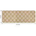thumbnail image 7 of Golden Christmas Pattern Kitchen Rug Mat,Kitchen Runner Rugs Non Skid Washable,Decorative Kitchen Floor Mats for Kitchen,Sink,Laundry,17"x47.2", 7 of 7