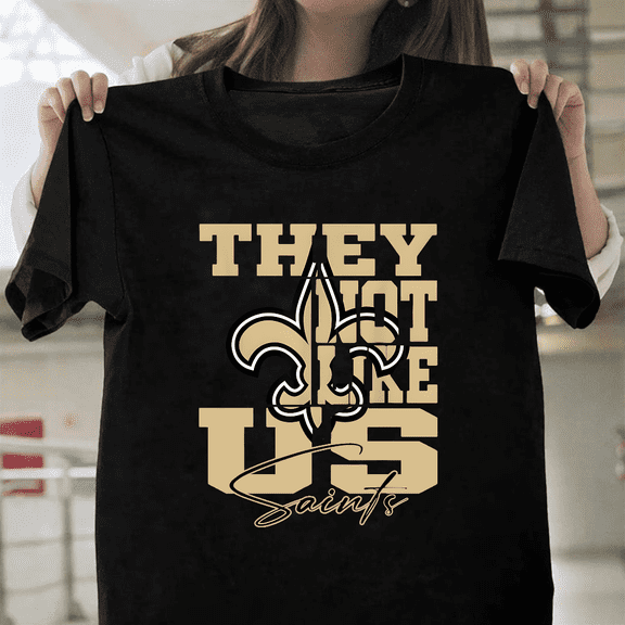 They Not Like Us Dennis Allen Saints Football Fan Unisex T-Shirt, up to size 3XL.