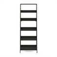 thumbnail image 3 of Furinno Ladder Bookcase Display Shelf in 6-Tier in Espresso, 3 of 6