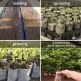 thumbnail image 2 of Bolsas de plantas, bolsas de vivero de plantas no tejidas, bolsas de siembra, plantas de macetas de plántulas de tela, suministros de invernadero para el jardín del hogar, 2 of 4