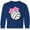 Royal Blue, variant on Inktastic Volleyball with Pink Bow Long Sleeve Youth T-Shirt