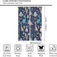 thumbnail image 2 of Kids Blackout Curtains,Each Panel W21 x 63" L,Cartoon Animal Cute Funny Dinosaur Rod Pocket Curtains for Boys Girls Bedroom Living Room Baby Room Nursery Window Drapes 2 Panel Set 42" x 63", 2 of 6