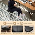 thumbnail image 4 of HOMCOM Tabouret Selle Réglable à Roulettes Chaise de Salon pour Massage Spa Beauté, 4 of 9