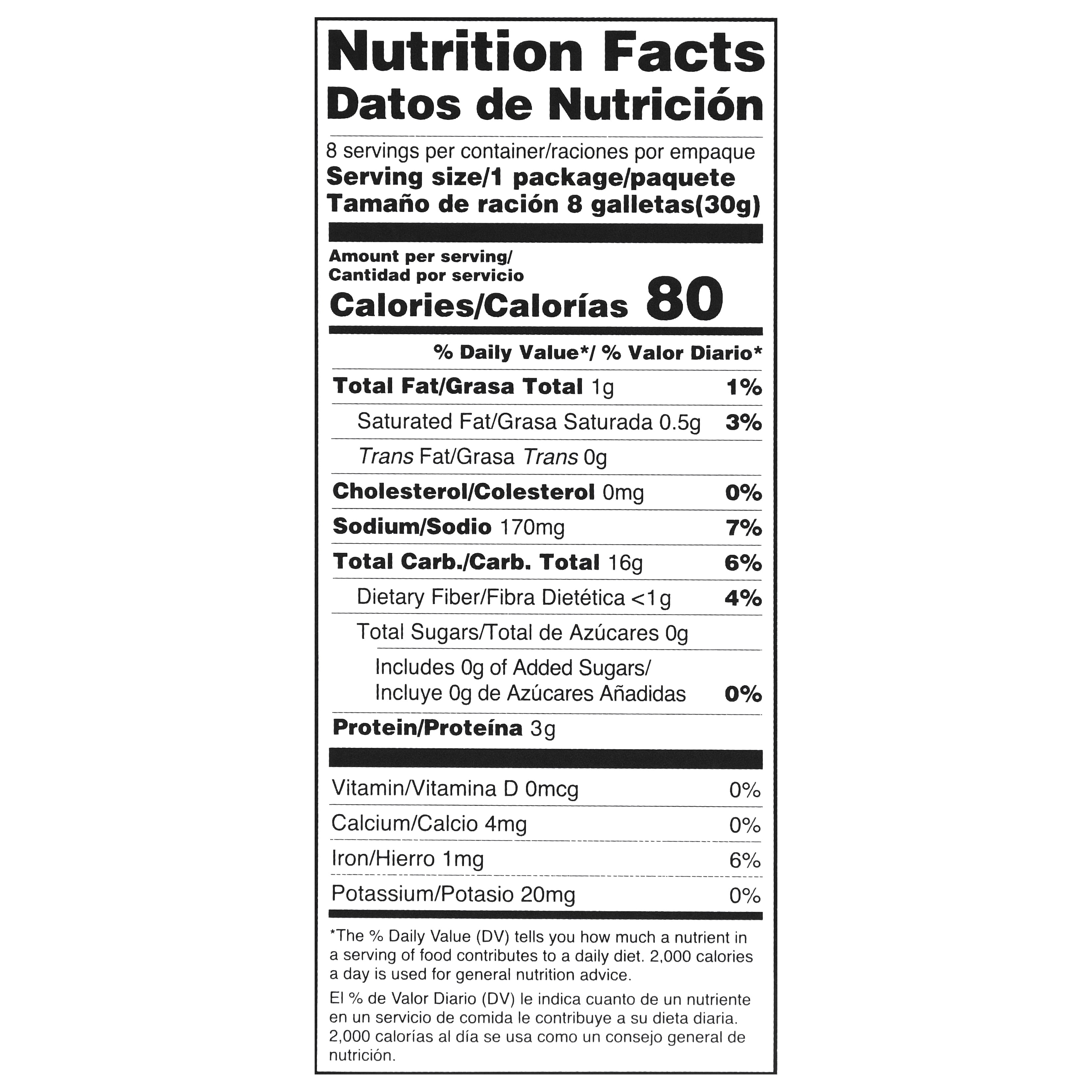 Great Value Light Soda Crackers, 9oz Box
