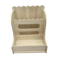 thumbnail image 1 of GROWTH TANK Rabbit Hay Feeder Rack Food Feeding Manger for Small Animals Hedgehog Rabbit, 1 of 9