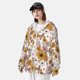 thumbnail image 3 of Balery Sunflowers And Butterflies Sudadera ligera de manga larga con capucha y protección solar UPF 50+ para hombre y mujer, ideal para pesca y running-Large, 3 of 7