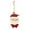 A, variant on Vikakiooze 2022 Christmas Wooden Pendant Hollow Painted Pendant Christmas Tree Decoration DIY Ornaments Christmas Decorations