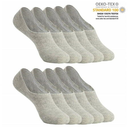 

YOUCHAN Women and Men No Show Socks Low Cut Anti-Slid Casual Invisible Liner Socks Grey 100 Pairs