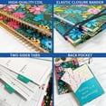 thumbnail image 4 of Diary 2023 -week To View ,weekly Monthly Planner With Monthly Tabs ,jan 2023 To Dec 2023 Diary Hardcover With Stickers, Inner Pocket,100gsm Thick Pape, 4 of 5