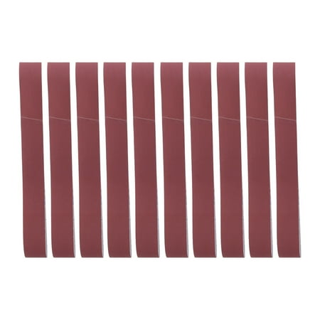 

Sander Tool 10PCS Sanding Belt Grinding Polishing Tool 740 X 40mm Wear Leather For Particle Board Plywood Polishing 60 Grit 120 Grit 240 Grit 400 Grit 600 Grit