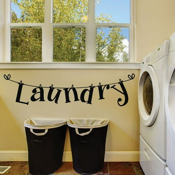 pics Laundry Room Decor Walmart the hotsale laundry room wall sticker home decor popular removable decals washhouse